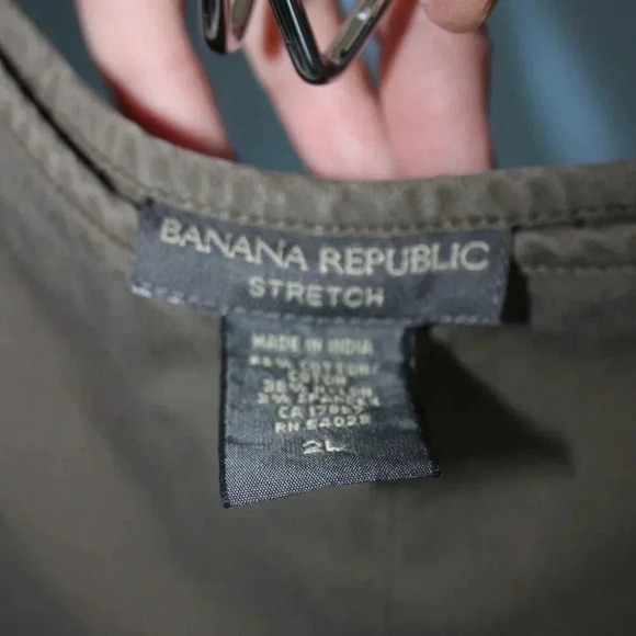 Banana Repulic Stretch Side Zip Slacks Women's 2 Long - Picture 5 of 14